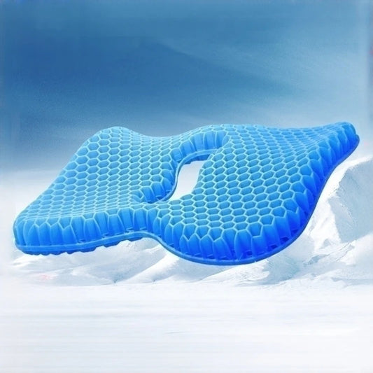 Honeycomb gel chair cushion